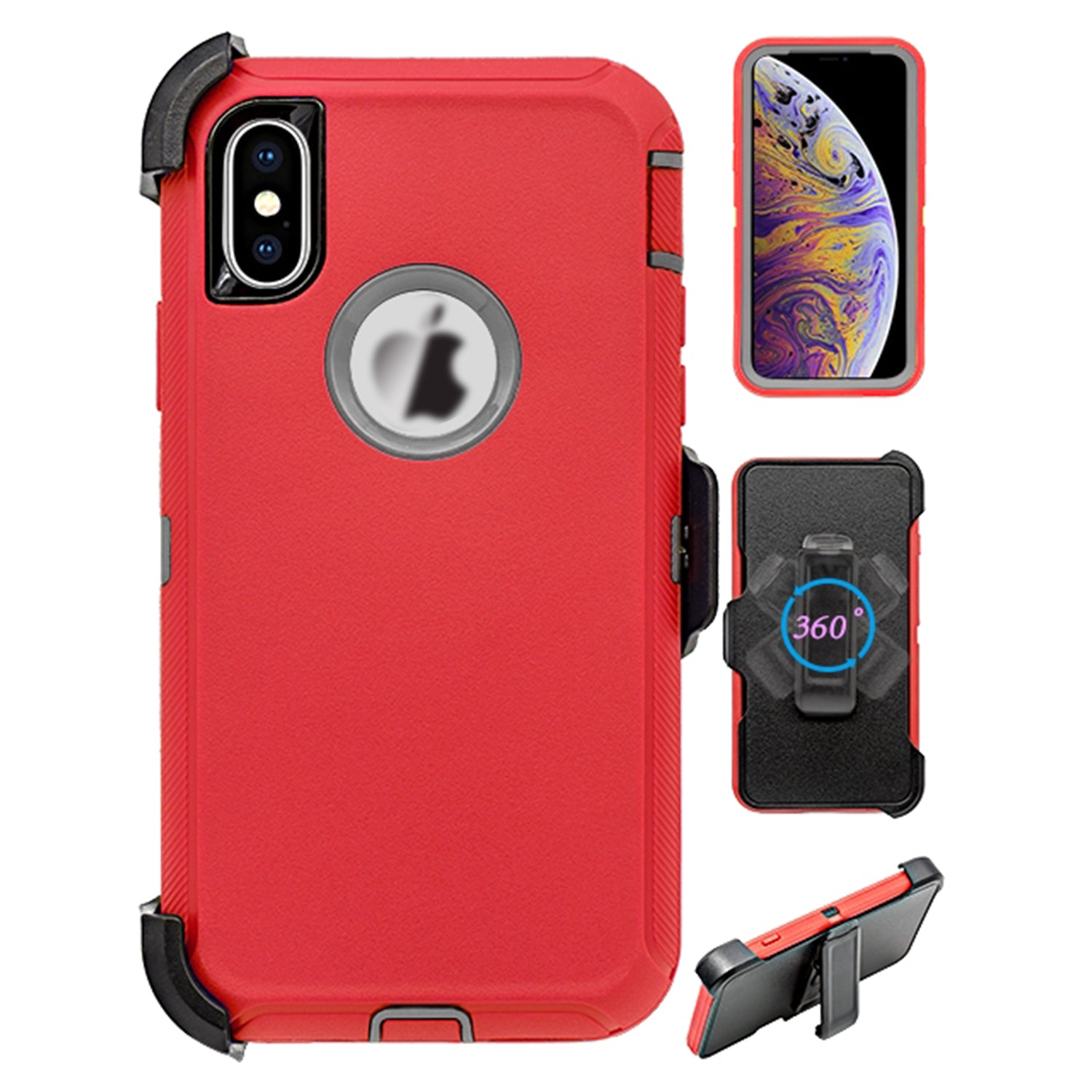 iPhone X / XS Full Protection Heavy Duty Shockproof Case