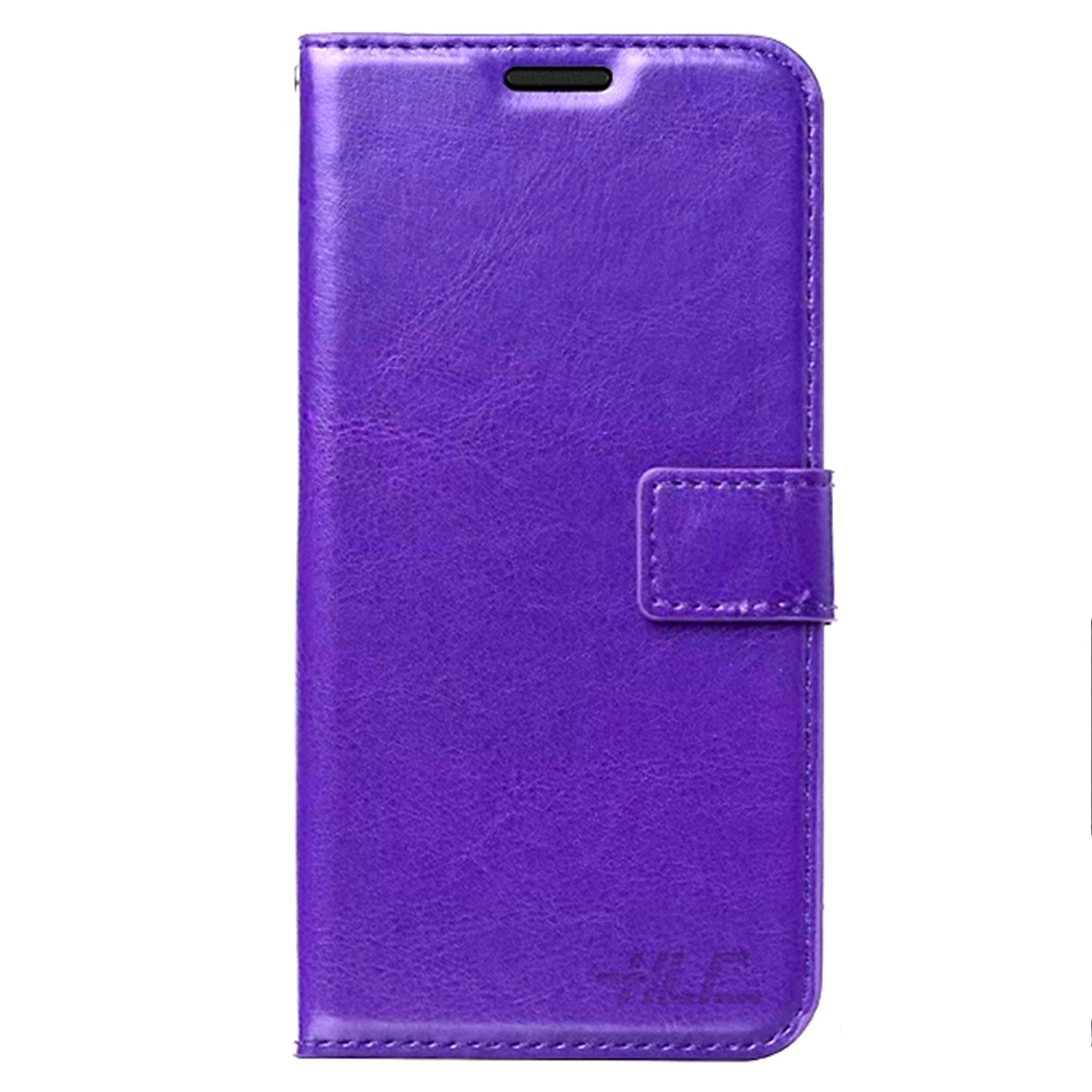 iPhone 11 (6.1") Plain Leather Wallet Case