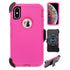 iPhone Xs Max(6.5") Full Protection Heavy Duty Case  with Kickstand Belt Clip