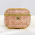 Luxury small square diamond inlaid earphone case for Air Pods Pro
