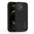 Magnetic Kickstand Red Pepper Waterproof Case for iPhone 12 (6.1") - Black