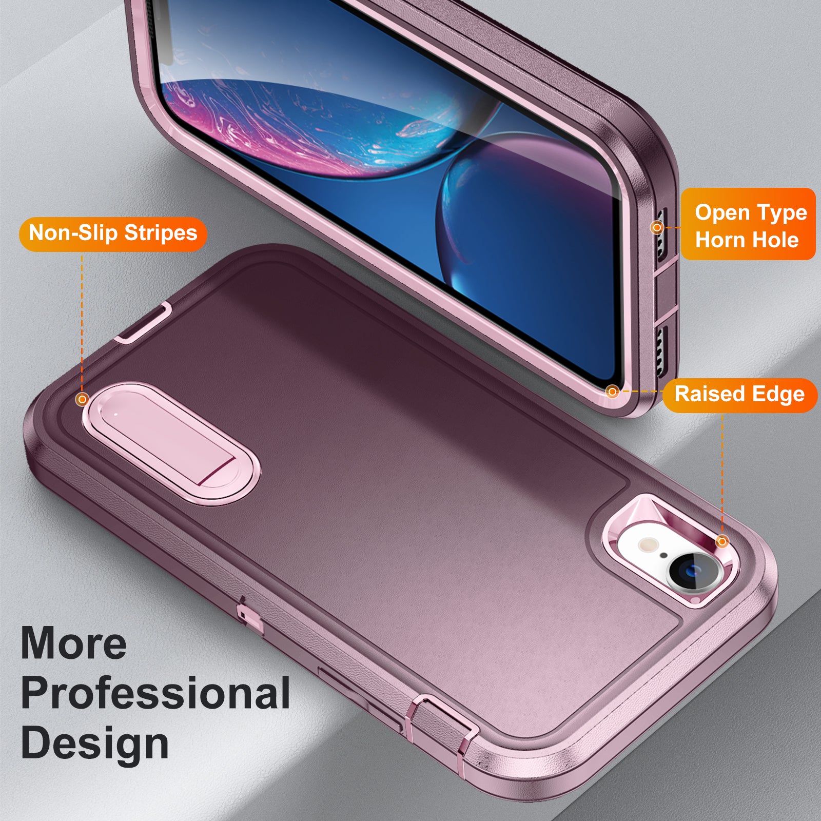 Kickstand anti-dropProtection Case for iPhone XR