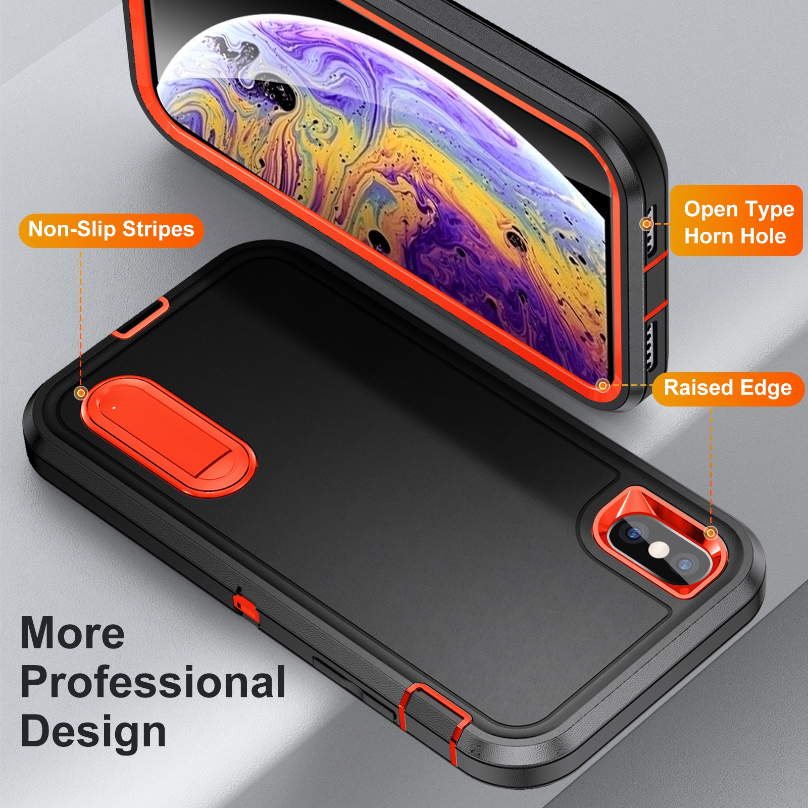 Kickstand anti-dropProtection Case for iPhone X/XS