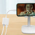 2in1 HDMI Type-C Ethernet converter support synchronous charging
