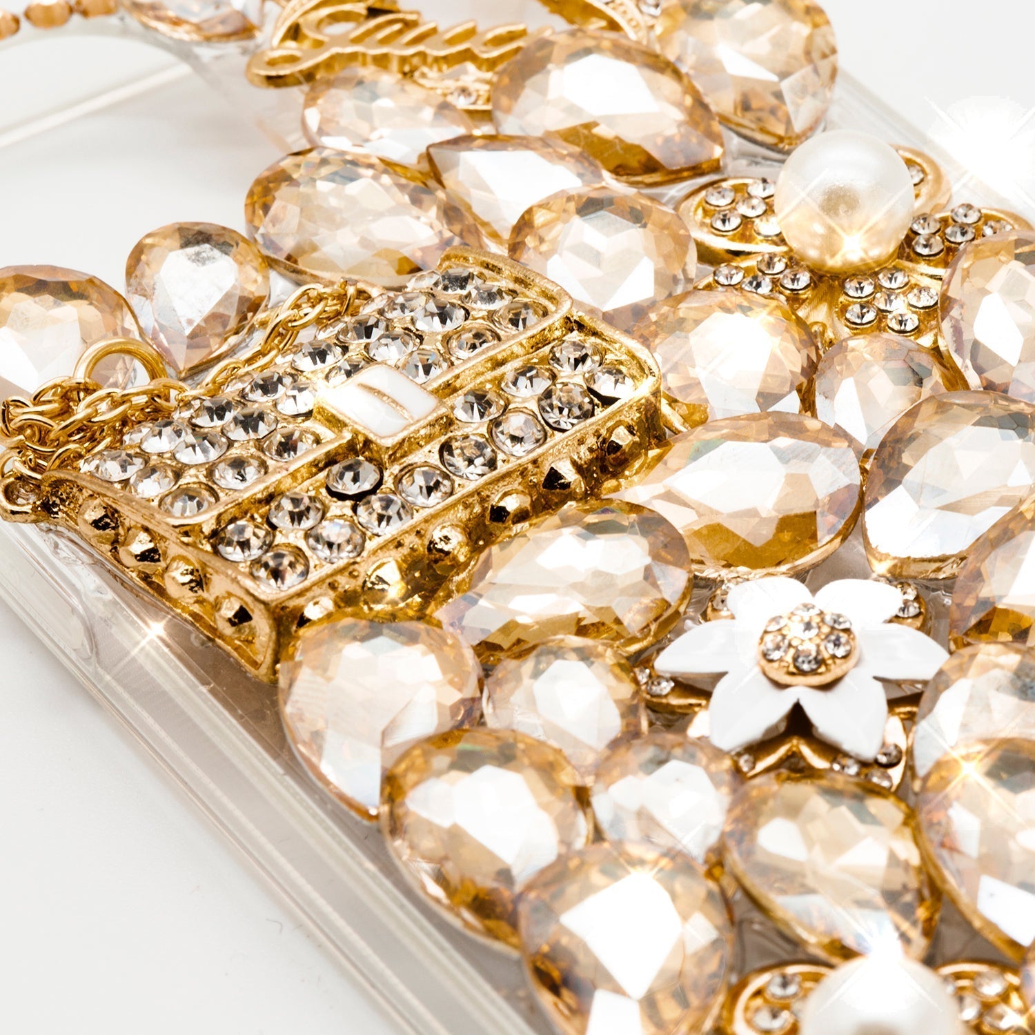 iPhone 13 Pro 3D diamond luxury bling bling TPU case