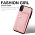 iPhone Xs Max (6.5") 2 in 1 Leather Wallet Case With 9 Credit Card Slots and Removable Back Cover 