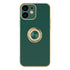 iPhone 12 Mini (5.4") Fashion Ring Magnetic GPS car mount Phone Holder Case