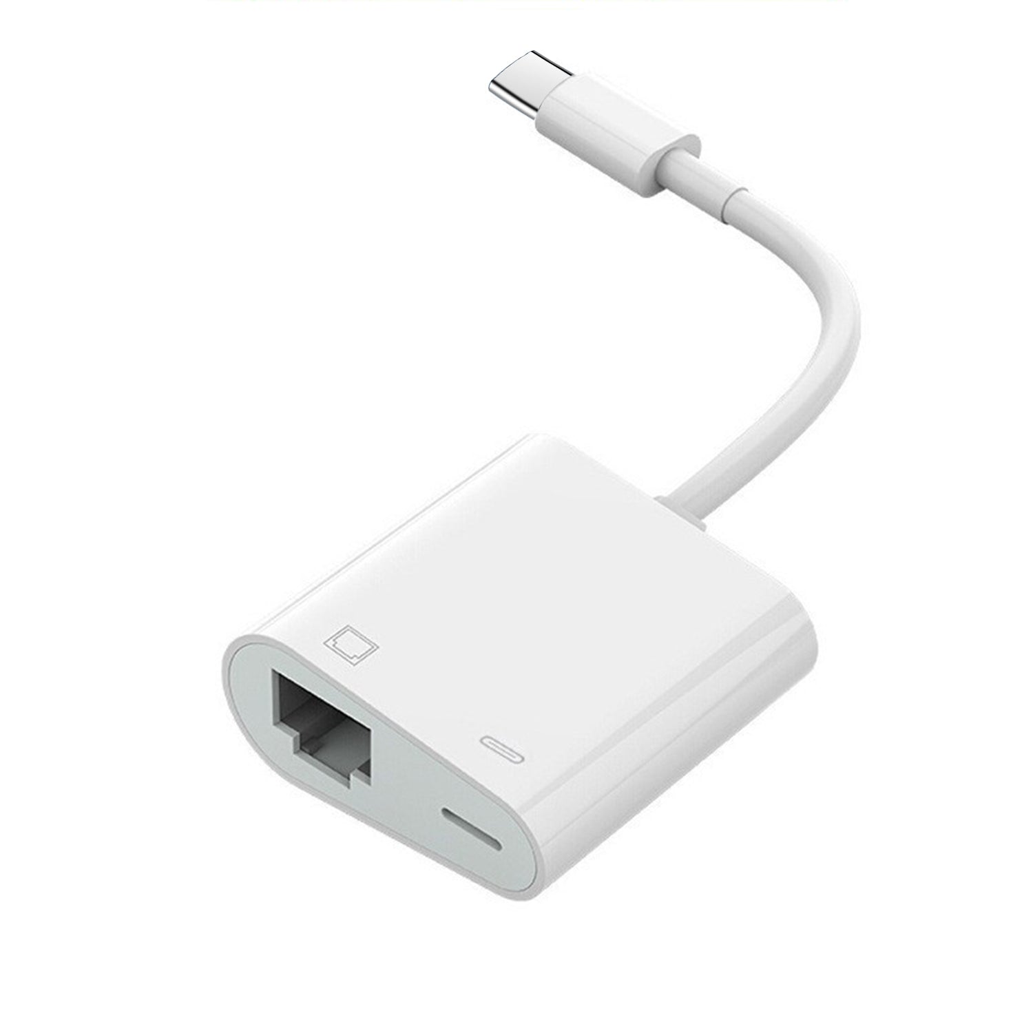 2in1 HDMI Type-C Ethernet converter support synchronous charging