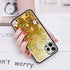 iPhone 13 Pro Max Diamond inlaid on both sides, colorful butterfly quicksand  case