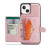 iPhone 14/13 Magnetic 2 in1 Leather Card Bag Case and Removable Back Cover