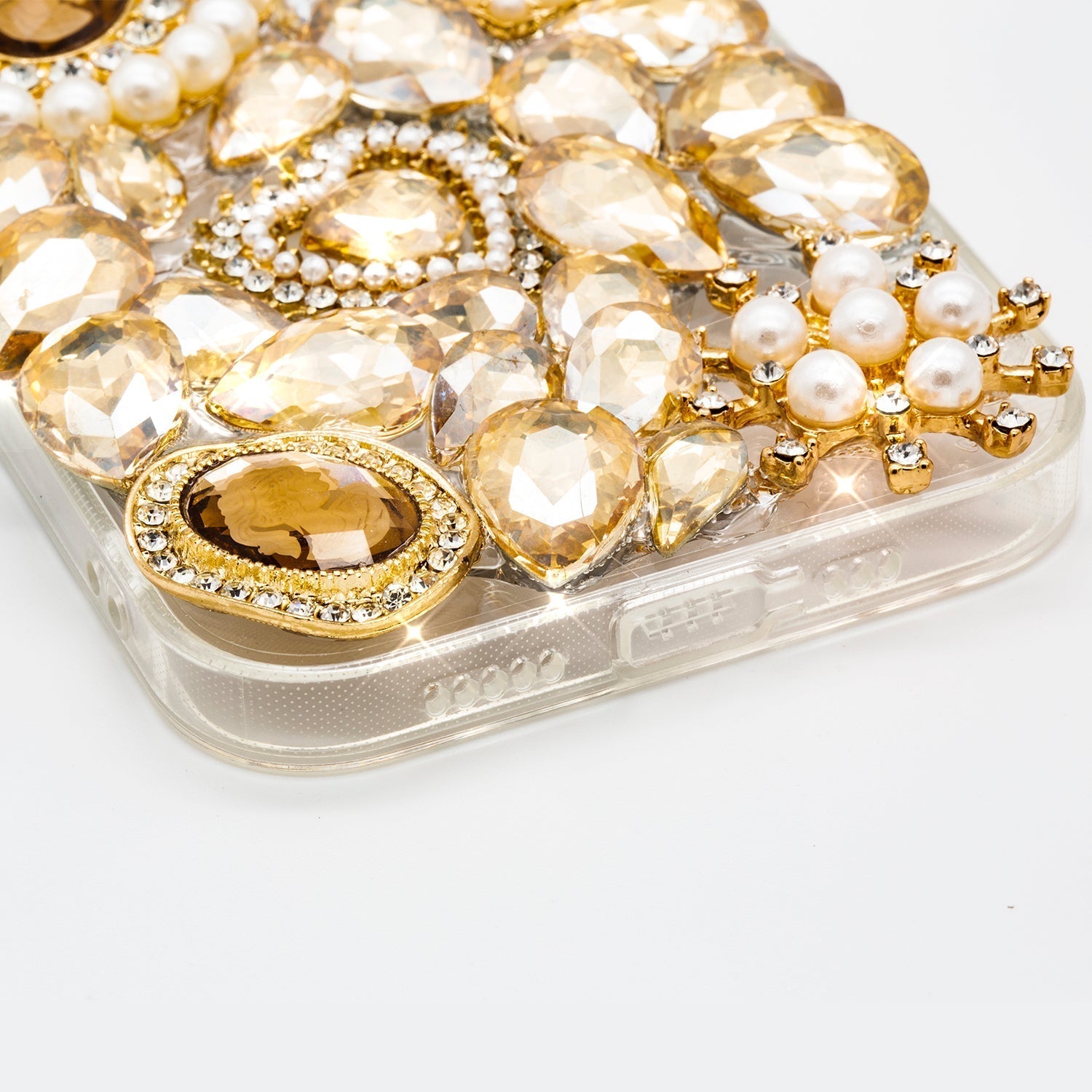 iPhone 13 Pro 3D diamond luxury bling bling TPU case