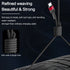 Lightning to Type-C Nylon Braided Charging Cable for iPhone 12/12 Pro/ 11 Series (3FT)