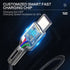 Lightning to Type-C Nylon Braided Charging Cable for iPhone 12/12 Pro/ 11 Series (3FT)