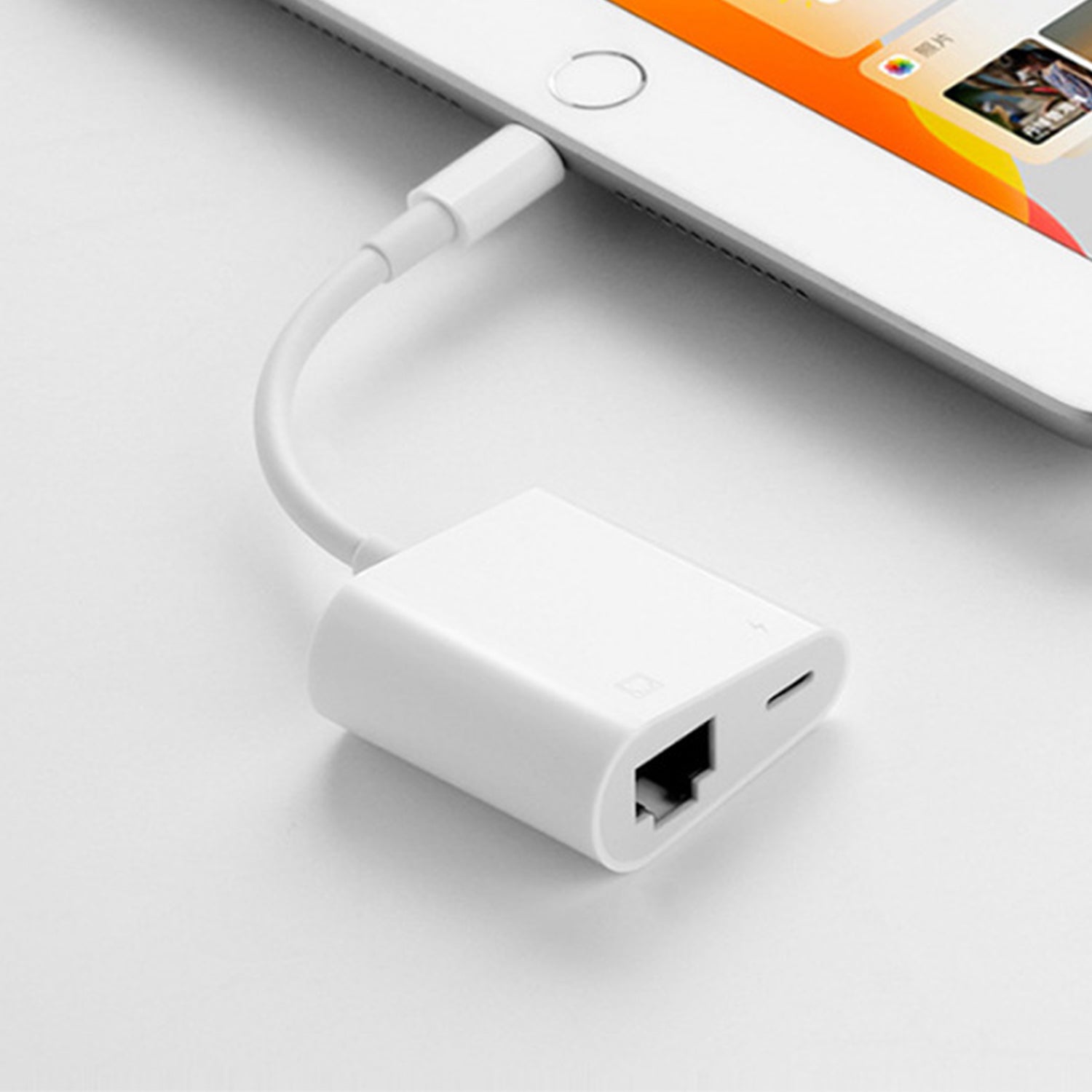 2in1 HDMI Type-C Ethernet converter support synchronous charging