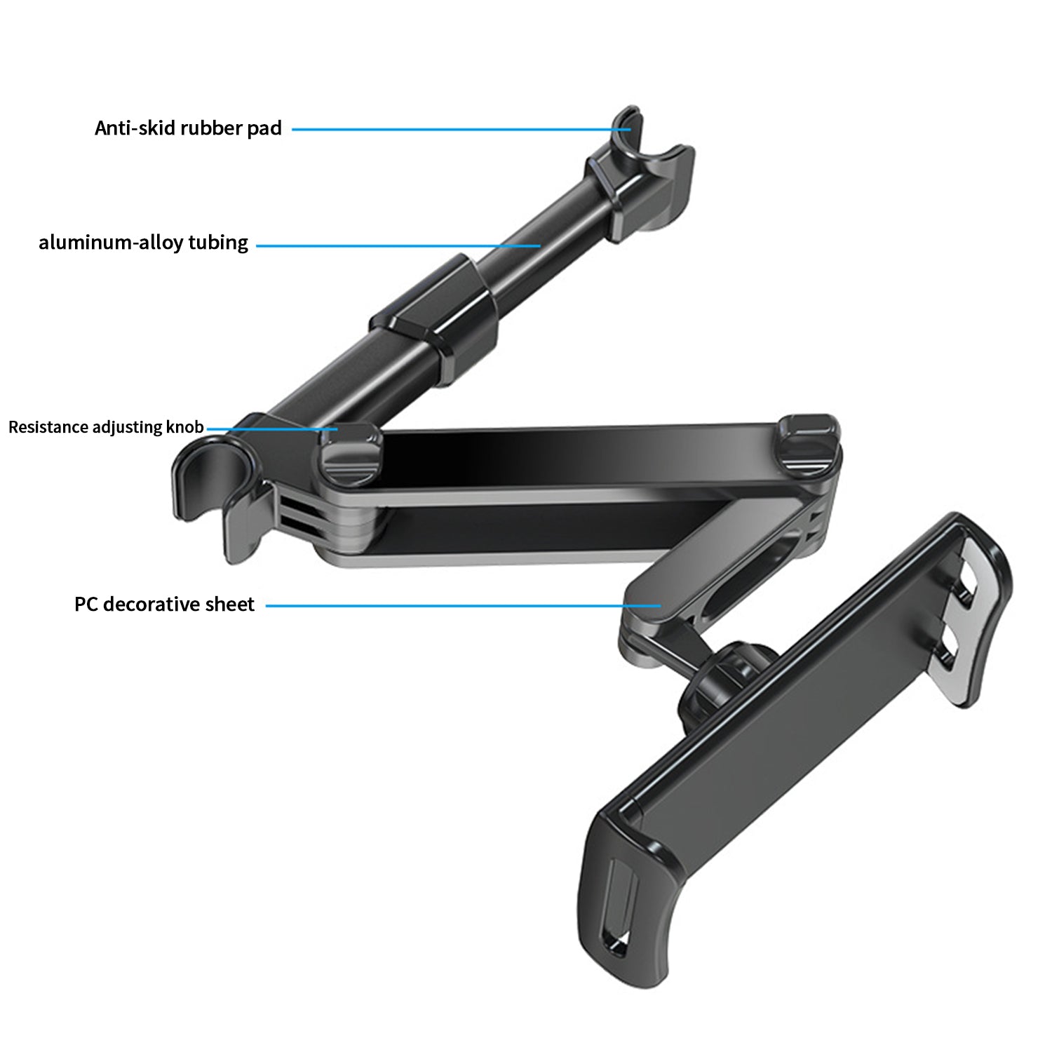 Automobile Posterior occipital  telescopic support