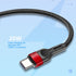 Lightning to Type-C Nylon Braided Charging Cable for iPhone 12/12 Pro/ 11 Series (3FT)