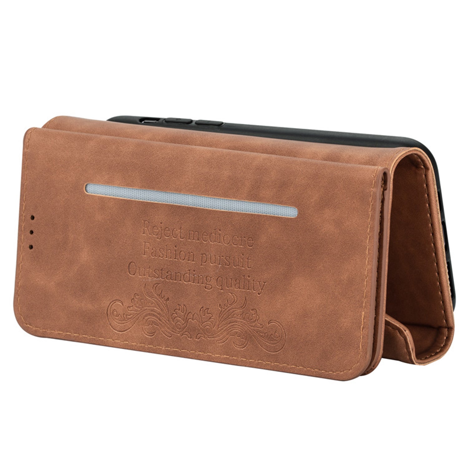 iPhone 12 Mini (5.4") 2 IN 1 Leather Wallet Case with 7 Credit Card Slots