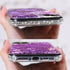 iPhone 13 mini Diamond inlaid on both sides, colorful butterfly quicksand  case