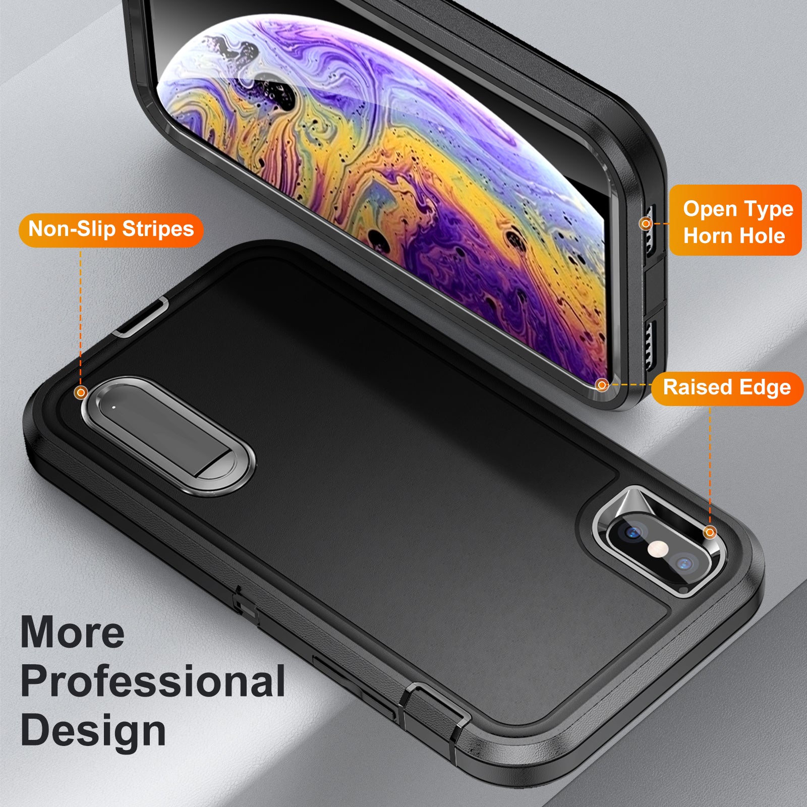 Kickstand anti-dropProtection Case for iPhone X/XS