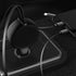 3 in 1  QC 3.0/PD  quick car charger with retractable charging cable