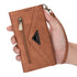 iPhone 12 Mini (5.4") 2 IN 1 Leather Wallet Case with 7 Credit Card Slots