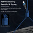 Lightning to Type-C Nylon Braided Charging Cable for iPhone 12/12 Pro/ 11 Series (3FT)