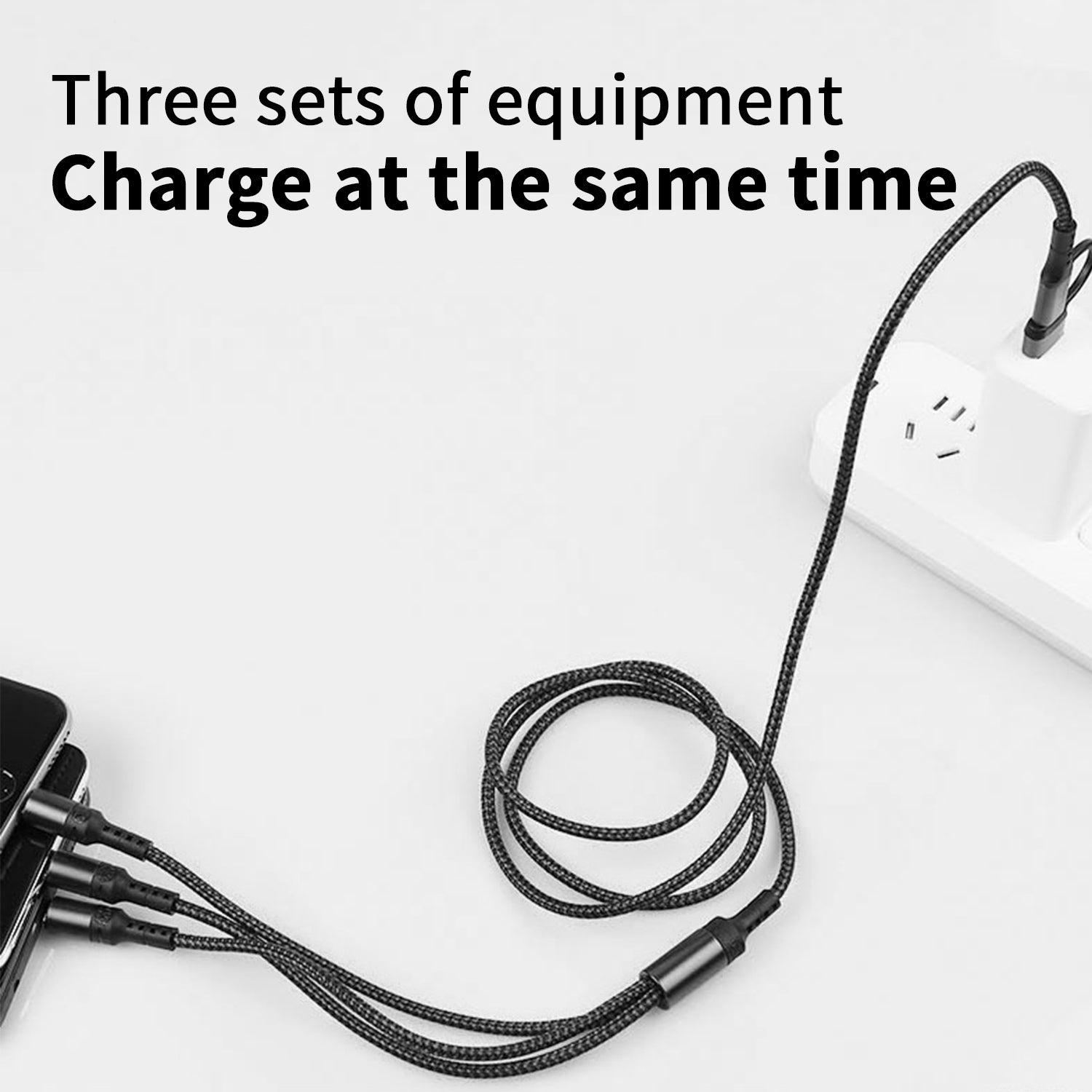 PD fast charging 5-in-1 data cable 2-in-3 charging cable