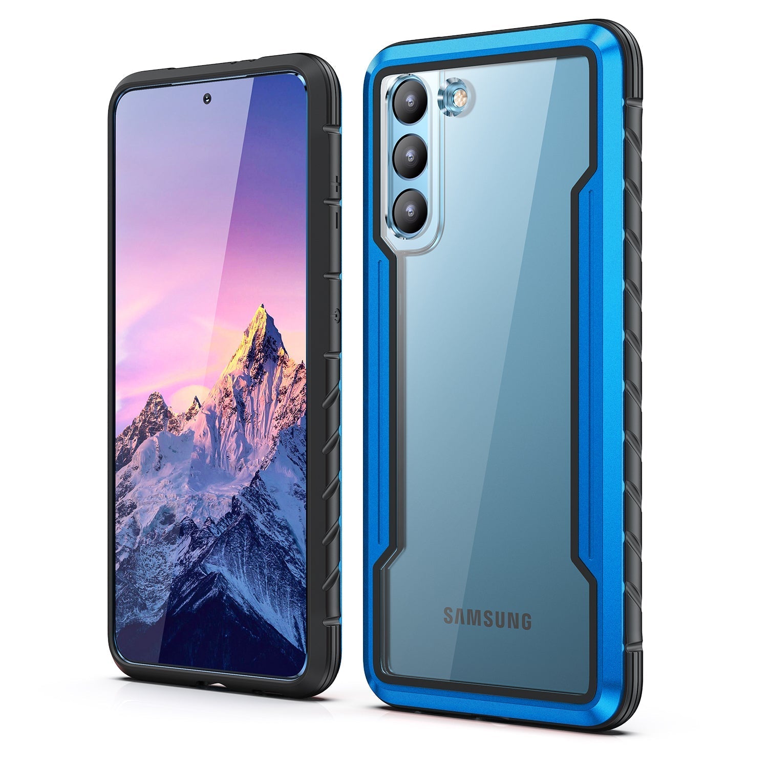 Samsung Galaxy S23 Plus Color bumper full body heavy protection design case