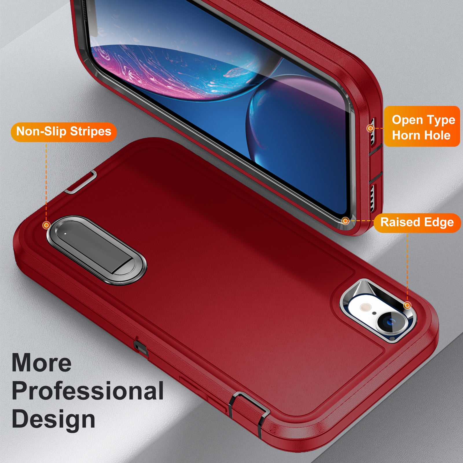 Kickstand anti-dropProtection Case for iPhone XR