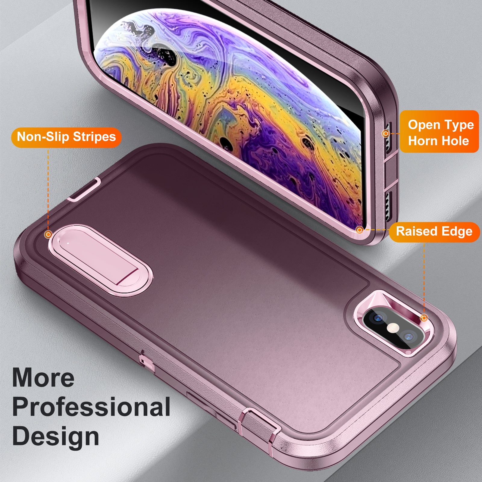 Kickstand anti-dropProtection Case for iPhone X/XS