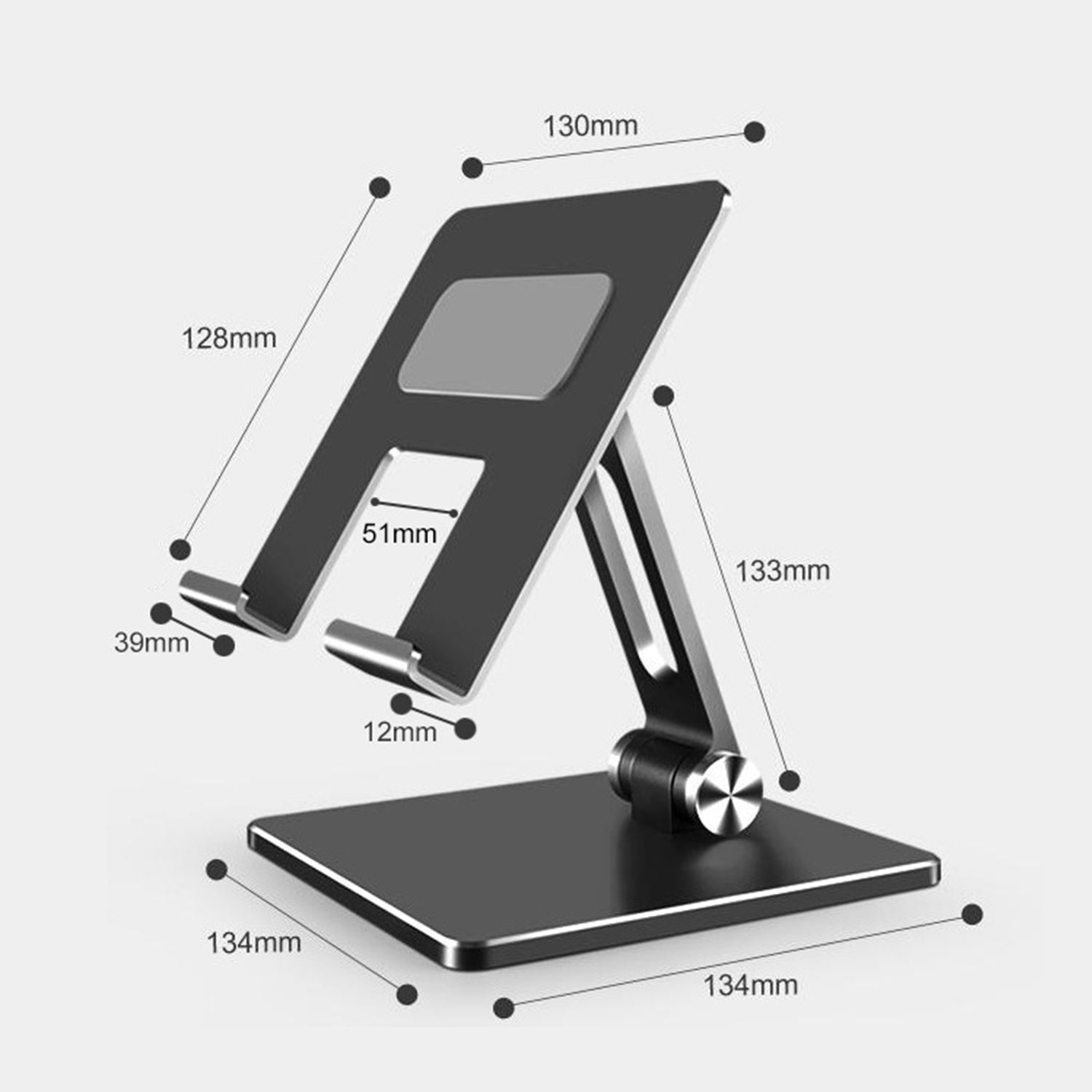 iPad folding stand for-Grey