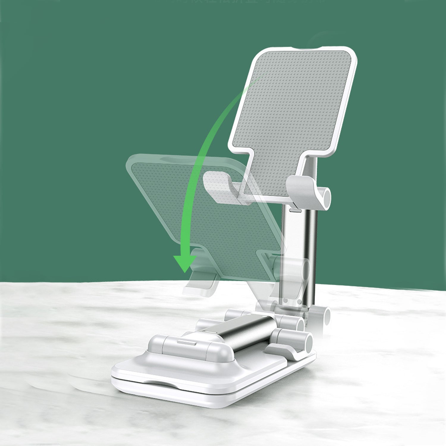 Mobile phone bracket folding and retractable