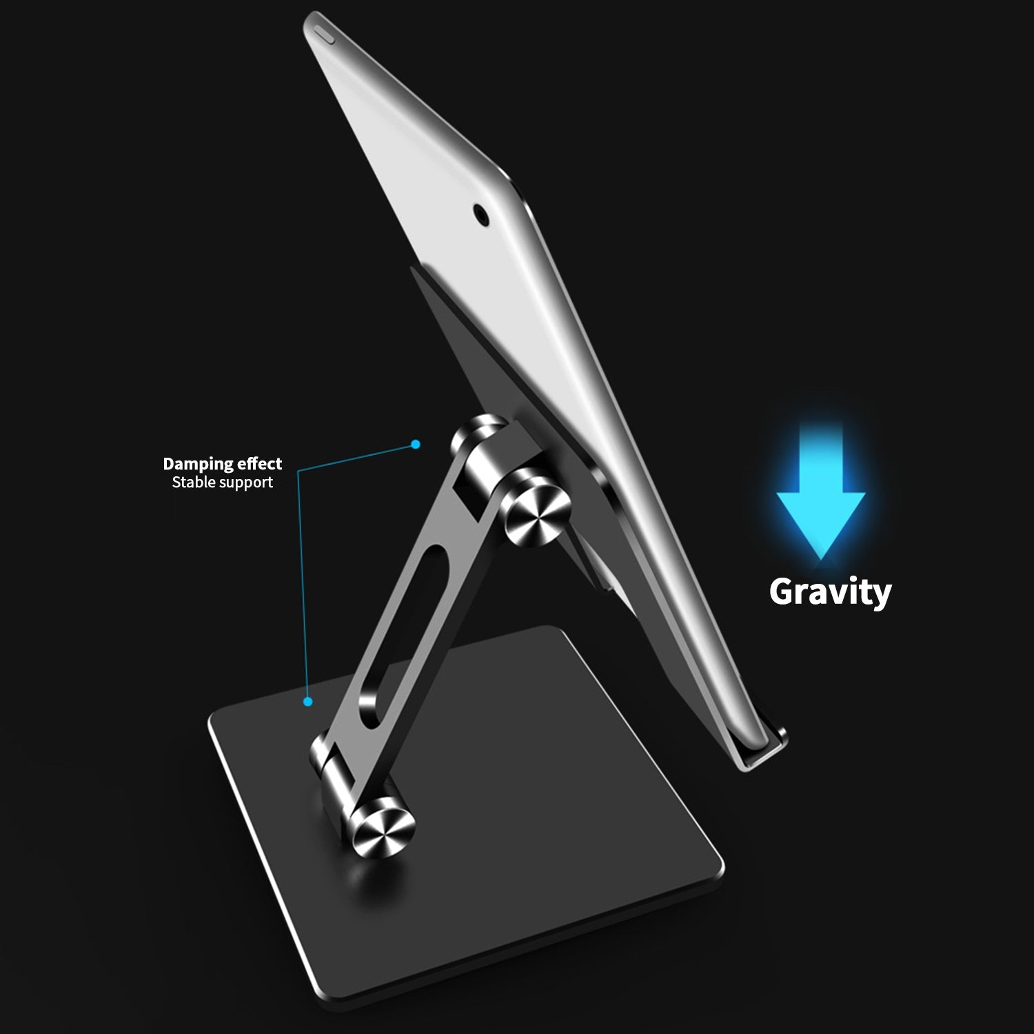 iPad folding stand for-Grey