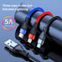 3 in 1 USB Super Fast Charging Cable for iPhone/Android/Type-C