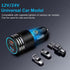 60W(2 Type-c ports) lights  automotive adapters