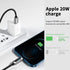 20W fast charging PD digital display data cable / charging cable