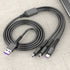 3 in 1 (iPhone/Android/Type-C) 66w super fast charging cable