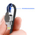 3FT 180 ° Rotate Lightning Data Cable and Qiuck Charge Cable whith LED for iPhone