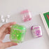 Transparent Floating Glitter Protective Case with Keychain for Airpods