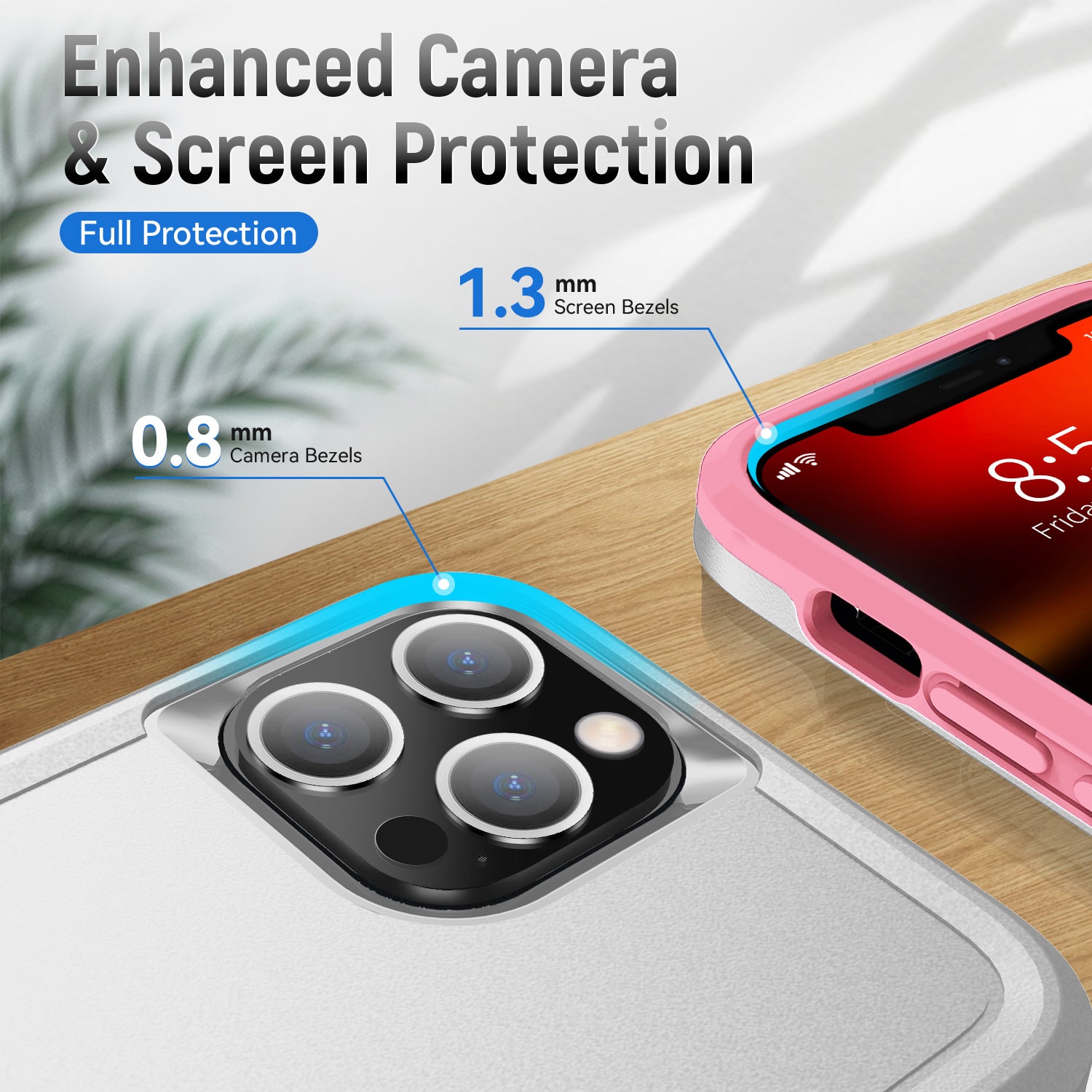iPhone 13 Pro Max Kickstand fully protected  heavy-duty shockproof case
