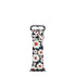 Apple Watch Series 4/3/2/1 with Silver Buckle Rubber Design Colorful Replacement i Watch Bands