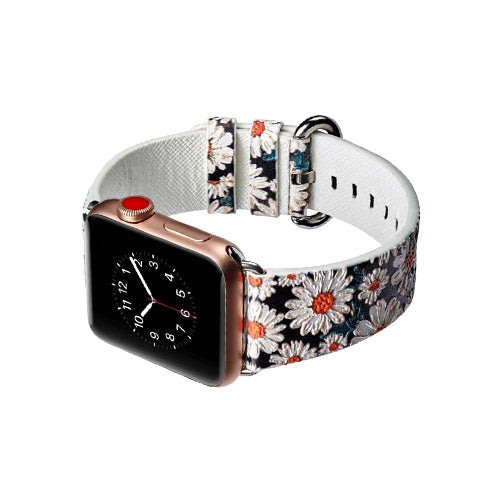 Apple Watch Series 4/3/2/1 with Silver Buckle Rubber Design Colorful Replacement i Watch Bands