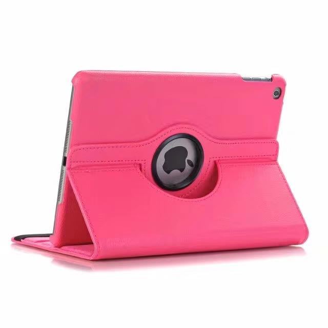 360 Degrees Rotating Leather Standing Case for iPad Mini 3