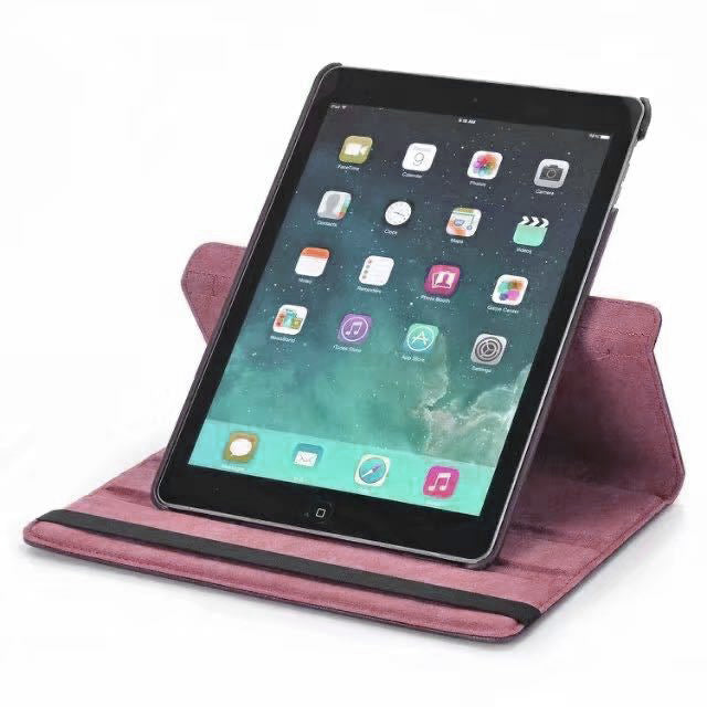 360 Degrees Rotating Leather Standing Case for iPad Mini 3