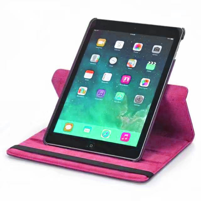 360 Degrees Rotating Leather Standing Case for iPad Mini 3