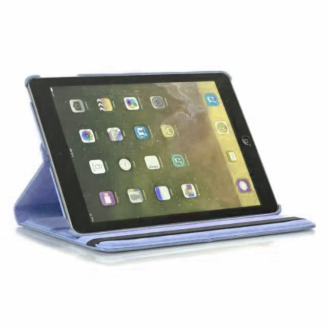 360 Degrees Rotating Leather Standing Case for iPad Mini 3