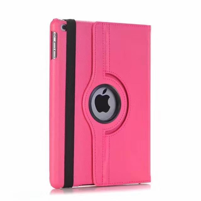360 Degrees Rotating Leather Standing Case for iPad Mini 3