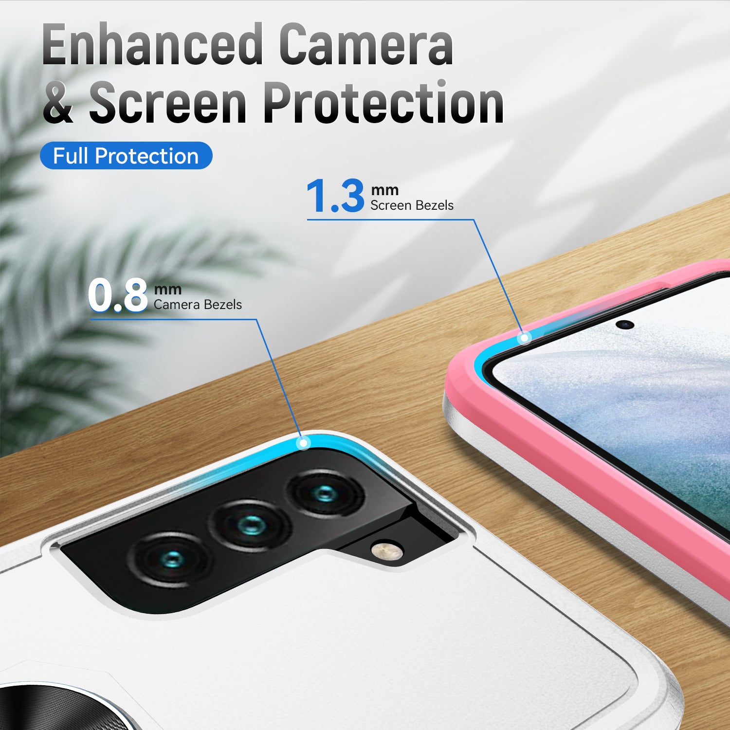 Samsung Galaxy S22 Kickstand fully protected heavy-duty shockproof case