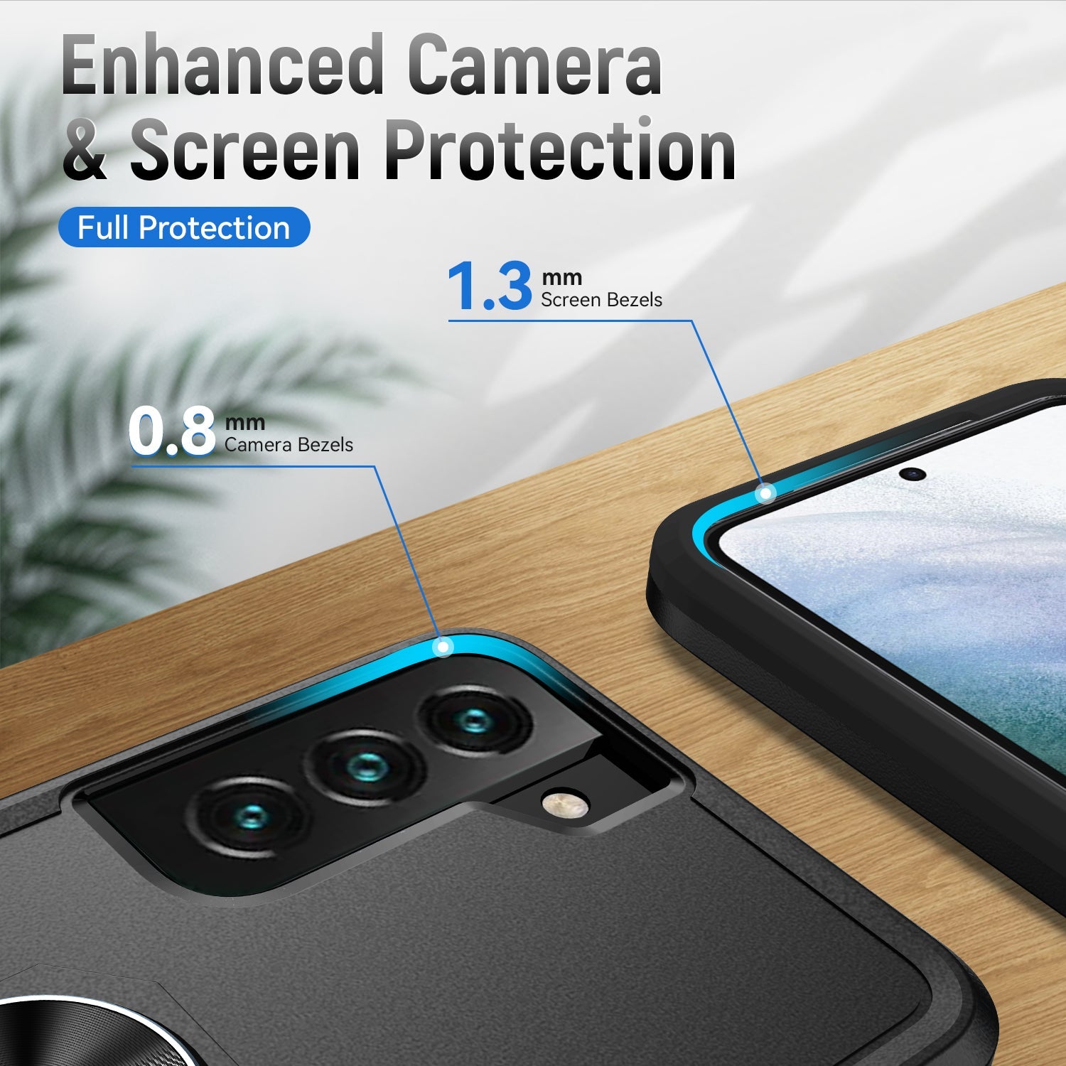 Samsung Galaxy S23 Kickstand fully protected heavy-duty shockproof case