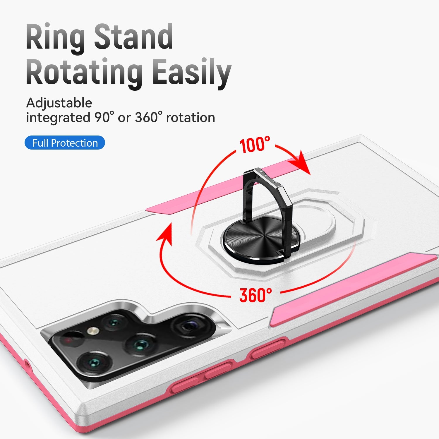 Samsung Galaxy S23 UItra Kickstand fully protected heavy-duty shockproof case